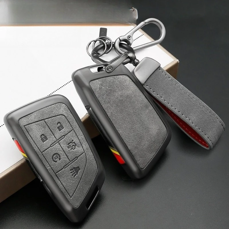 Premium Zinc Alloy Key Cover Case for Cadillac CT5/XT5/XT4/CT6/GT4/CT4 (2023-2024) - Protective Key Fob Shell Key Bag Chain
Premium Zinc Alloy Key Cover Case for Cadillac CT5/XT5/XT4/CT6/GT4/CT4 (2023-2024) - Protective Key Fob Shell Key Bag Chain