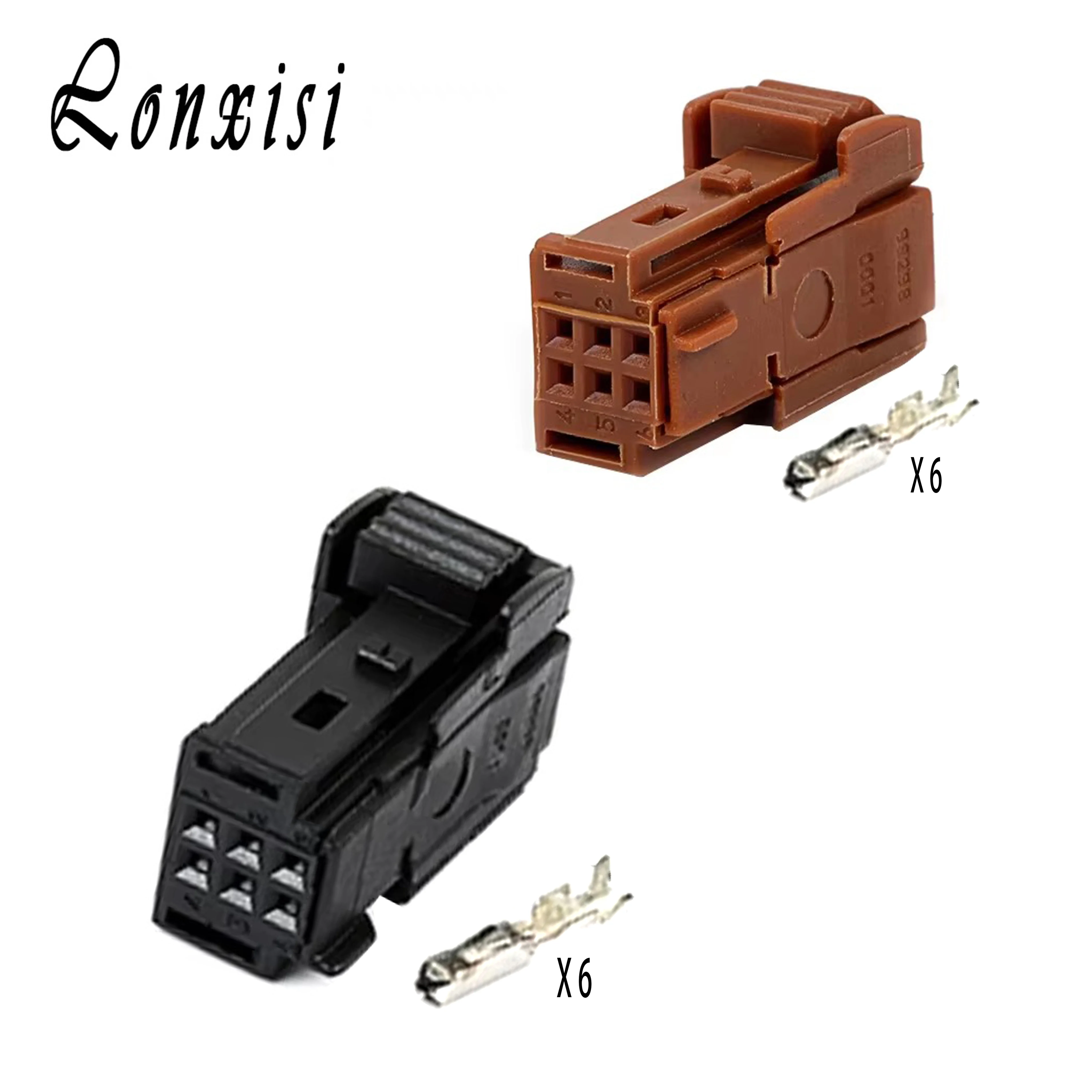1/5/10/20/50 Sets 6 Pin 63080 Are Suitable For Volkswagen Wire Harness Plug Waterproof Quick Connector Sheath 98298-0001
1/5/10/20/50 Sets 6 Pin 63080 Are Suitable For Volkswagen Wire Harness Plug Waterproof Quick Connector Sheath 98298-0001