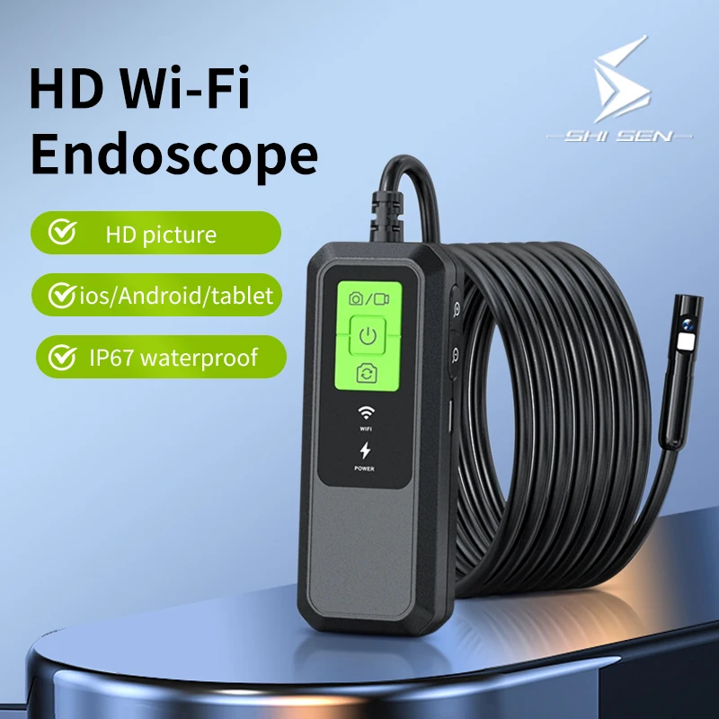 Single/Dual Lens WiFi Borescope Inspection Camera Waterproof Borescope Camera Wireless Industrial Endoscope for Car Android IOS
Single/Dual Lens WiFi Borescope Inspection Camera Waterproof Borescope Camera Wireless Industrial Endoscope for Car Android IOS