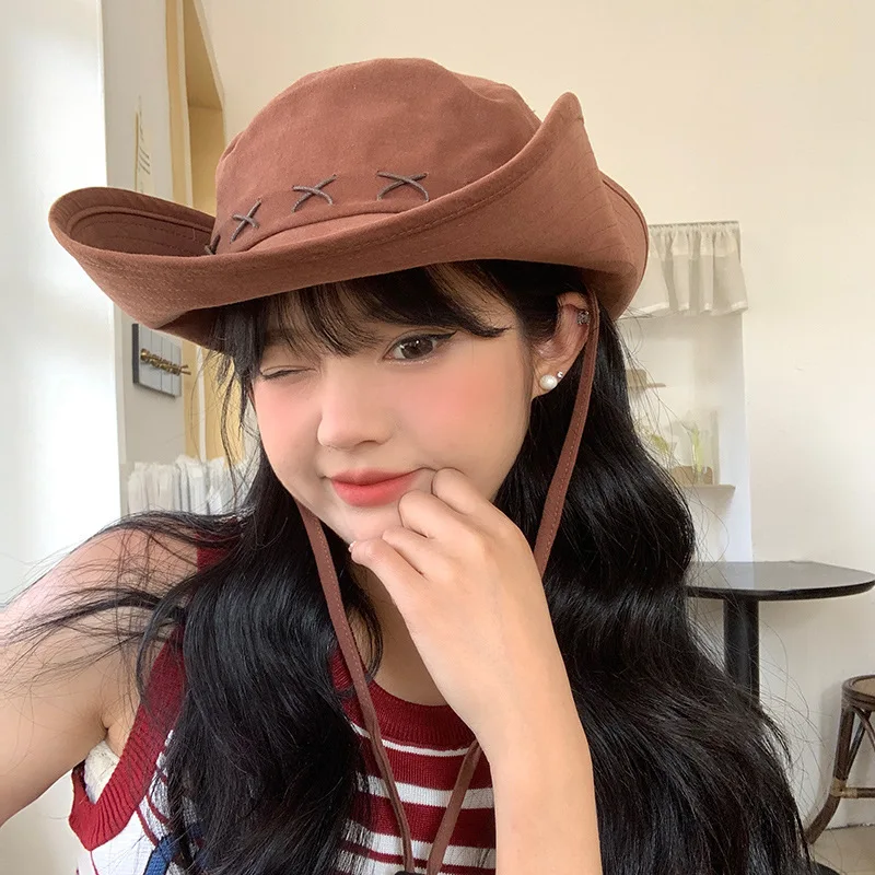 Outdoor Hiking Hat Women's Summer Sun Hat Big Eaves Sun Protection Bucket Hat Hiking Camping Shade Western Cowboy Hat Men
Outdoor Hiking Hat Women's Summer Sun Hat Big Eaves Sun Protection Bucket Hat Hiking Camping Shade Western Cowboy Hat Men