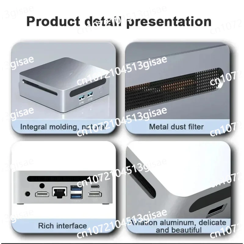 The Mini Desktop PC, with 16GB of RAM and A 500GB NVME SSD, Is A Desktop PC for Gaming.
The Mini Desktop PC, with 16GB of RAM and A 500GB NVME SSD, Is A Desktop PC for Gaming.