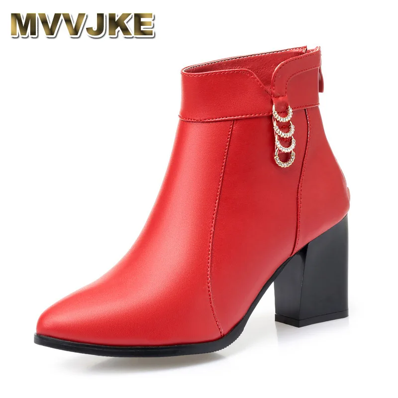2025 New Women Ankle Boots New GenuineLeather Women's Fashion Boots red Pointed Rhinestone High-heeled Winter Wedding
2025 New Women Ankle Boots New GenuineLeather Women's Fashion Boots red Pointed Rhinestone High-heeled Winter Wedding