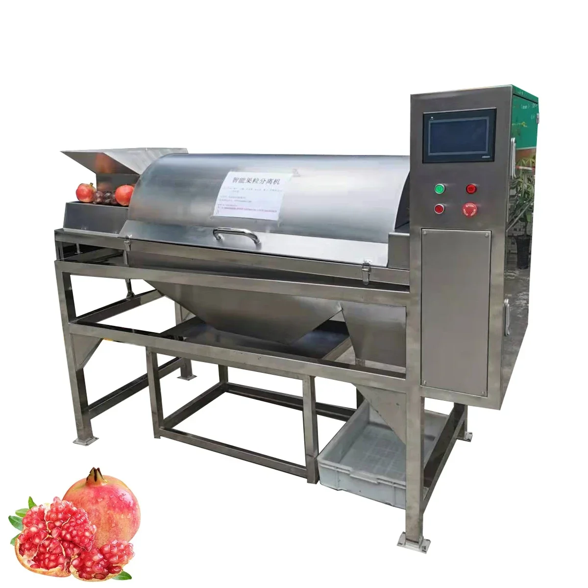 New Arrival Industrial Pomegranate Fruit Skin Peeling Peeler Pulp Separator Machine
New Arrival Industrial Pomegranate Fruit Skin Peeling Peeler Pulp Separator Machine