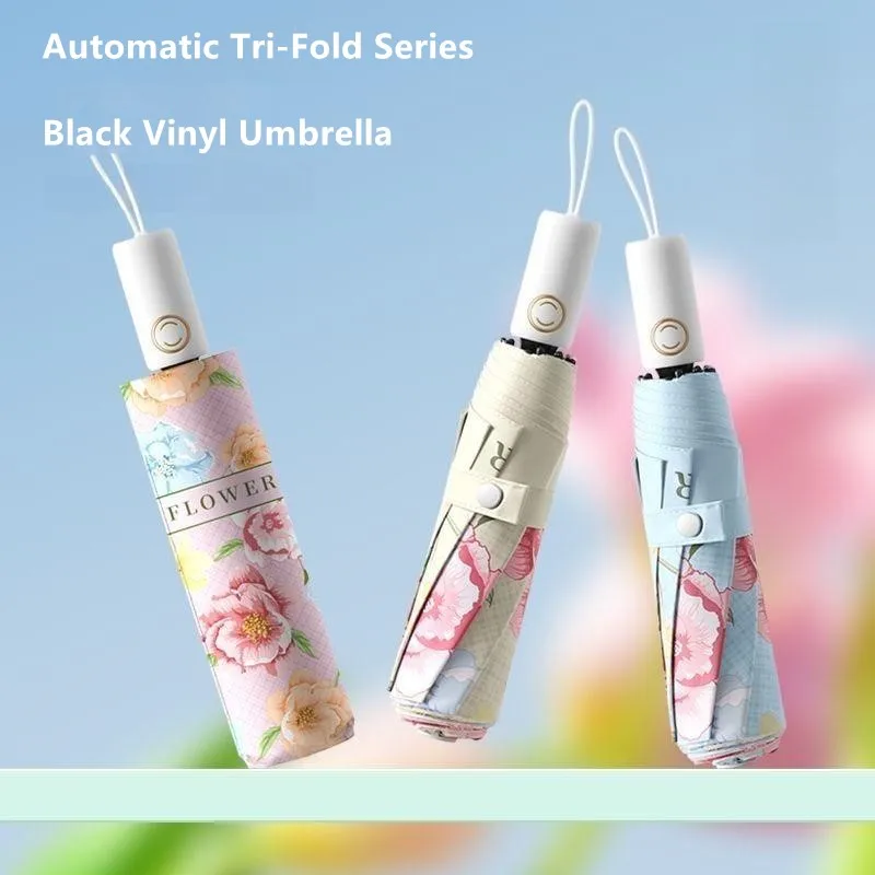 Automatic Sun Umbrella Sun Protection UV Protection Women's Dual-use Sun and Rain Safety Anti-rebound Craftsmanship Umbrella
Automatic Sun Umbrella Sun Protection UV Protection Women's Dual-use Sun and Rain Safety Anti-rebound Craftsmanship Umbrella