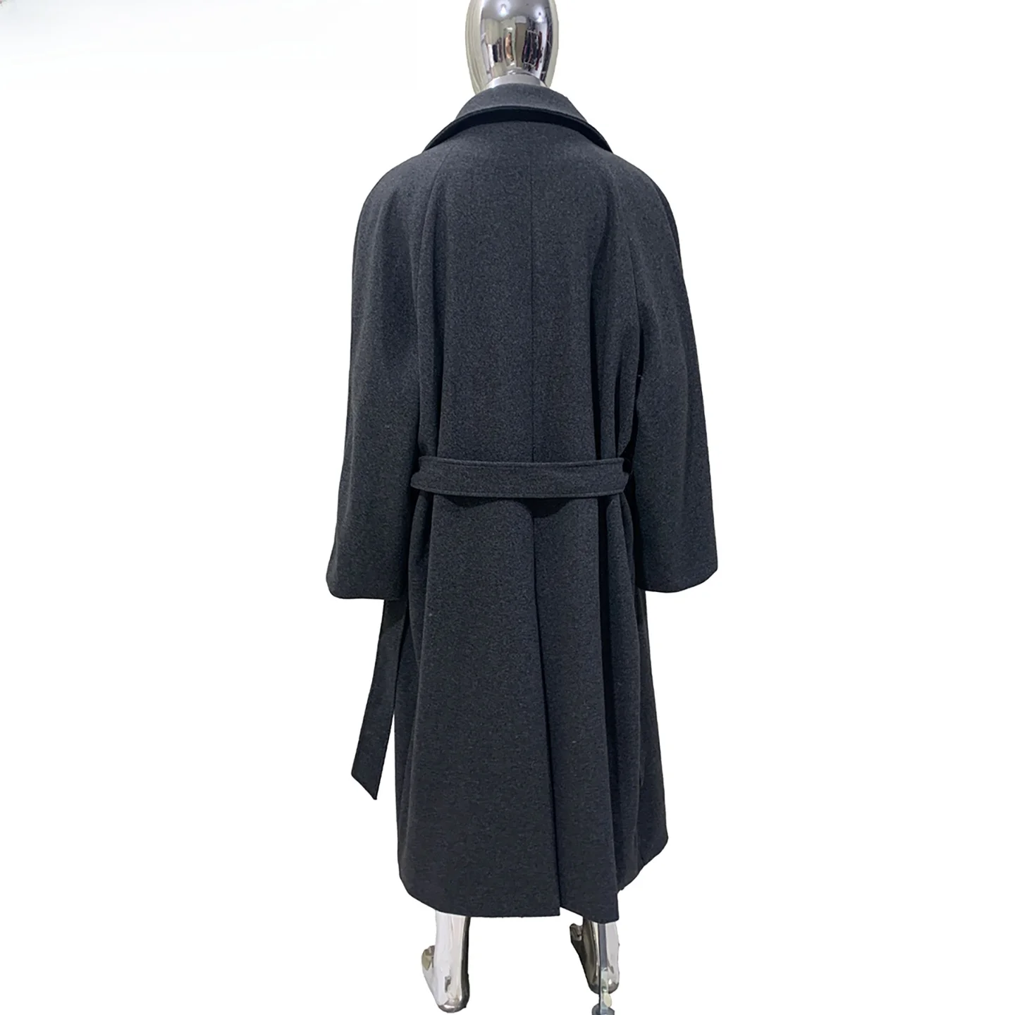 Oversize Long Woolen Men's Coat Fashionable Urban Business Casual Style Polyester Fiber Straight Hemline Long Sleeves Belted
Oversize Long Woolen Men's Coat Fashionable Urban Business Casual Style Polyester Fiber Straight Hemline Long Sleeves Belted