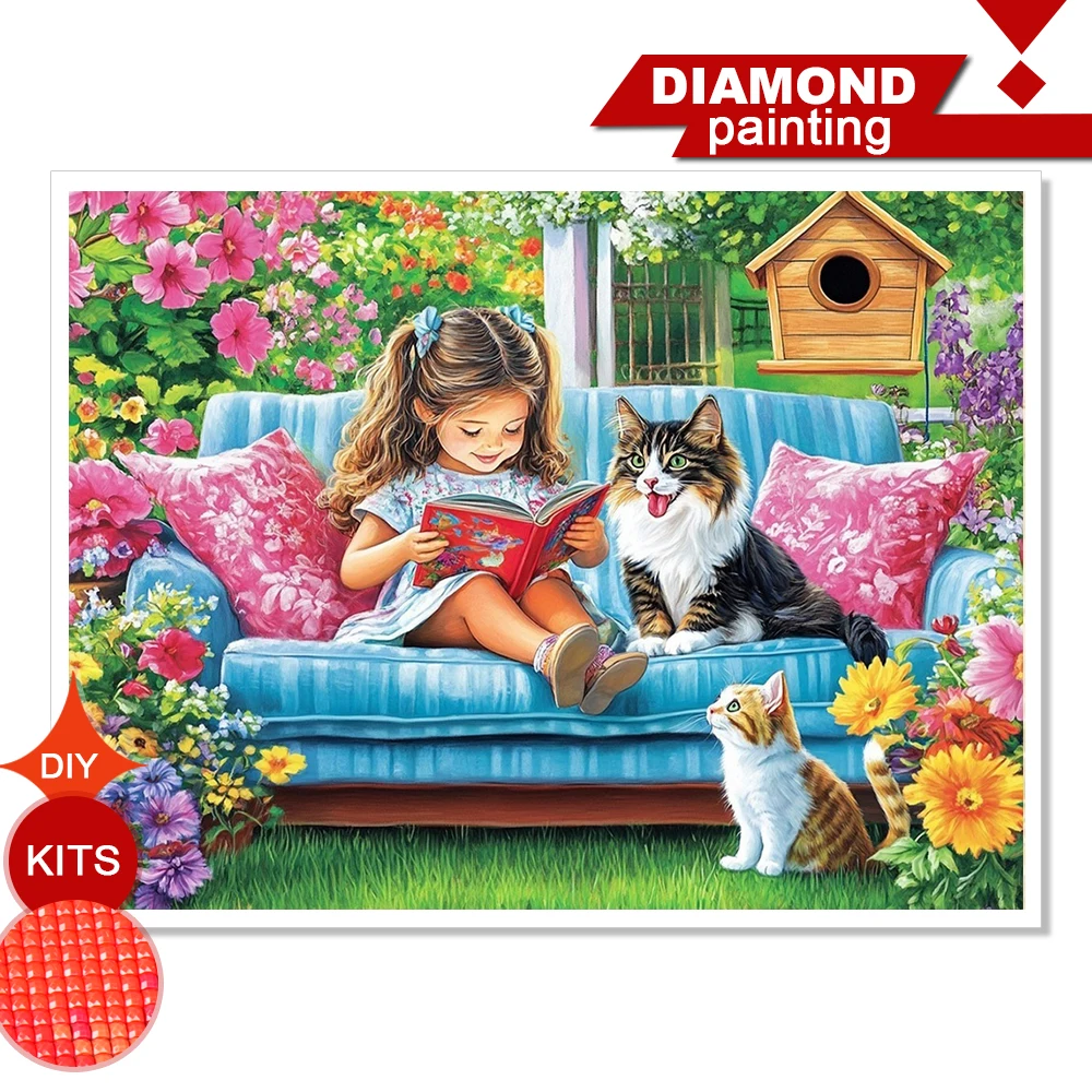 Huacan DIY Diamond Painting Cartoon Full Square Round Embroidery Sale Animal Room Decoration Picture Of Rhinestones
Huacan DIY Diamond Painting Cartoon Full Square Round Embroidery Sale Animal Room Decoration Picture Of Rhinestones