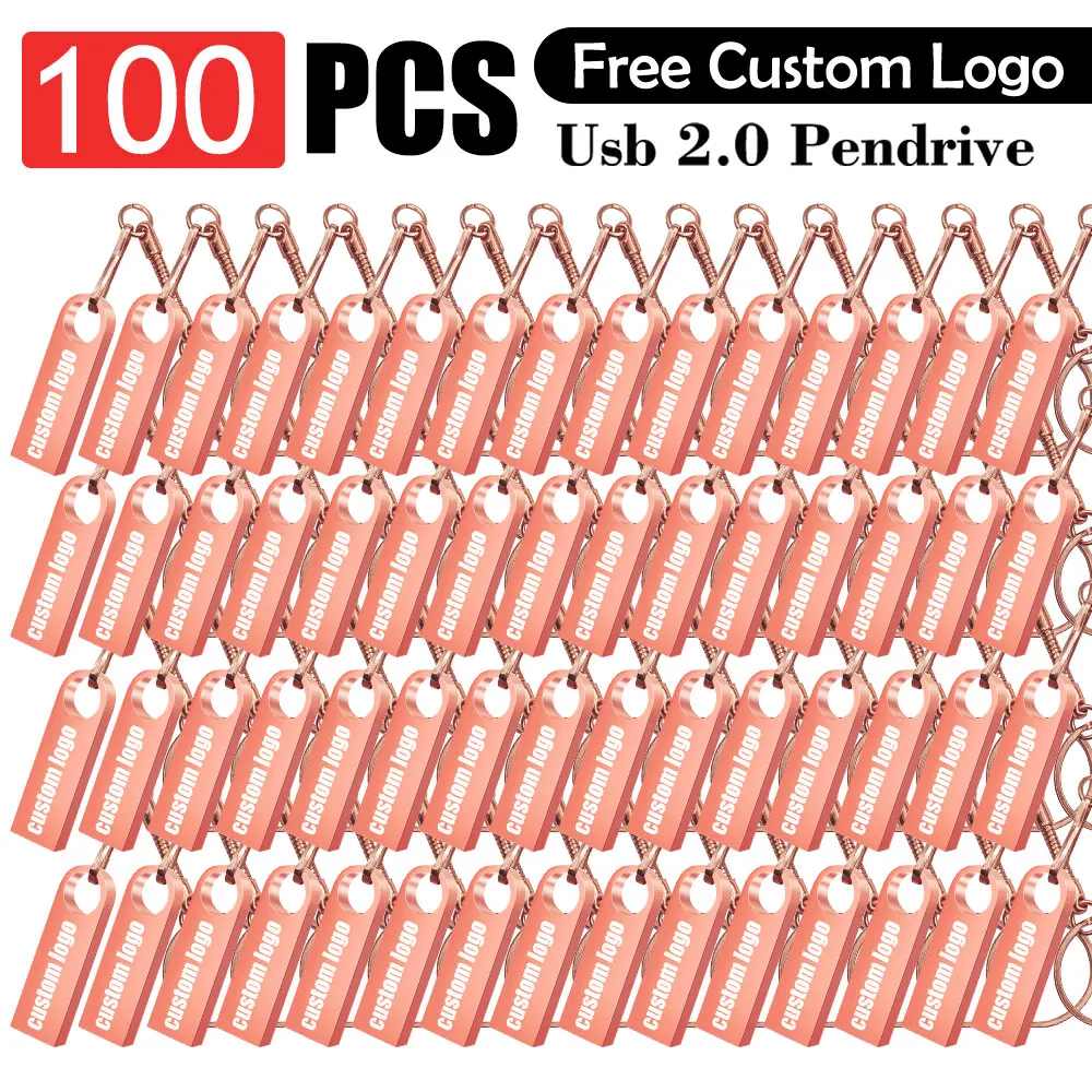 USB 2.0 Flash Drives 100PCS/LOT Metal Free Custom Logo 4GB Pendrive 8GB 16GB Pen Drive 32GB 64GB 128GB Business Gift USB Sticks
USB 2.0 Flash Drives 100PCS/LOT Metal Free Custom Logo 4GB Pendrive 8GB 16GB Pen Drive 32GB 64GB 128GB Business Gift USB Sticks