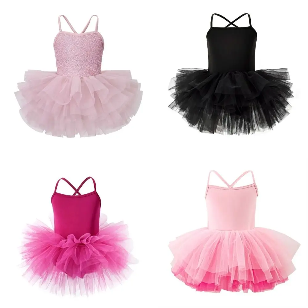 Short Sleeve Ballet TuTu Dress Princes Dress Cross Strap Baby Girl Ballet Skirt Puffy Ballet Performance Costume Stage Wear
Short Sleeve Ballet TuTu Dress Princes Dress Cross Strap Baby Girl Ballet Skirt Puffy Ballet Performance Costume Stage Wear