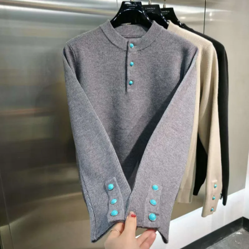 Оригинальный дизайн, модный простой вязаный свитер, повседневный, с ощущением высокого класса, стильный, трендовый, мужской, свободного кроя, средней мягкости.
Оригинальный дизайн, модный простой вязаный свитер, повседневный, с ощущением высокого класса, стильный, трендовый, мужской, свободного кроя, средней мягкости.