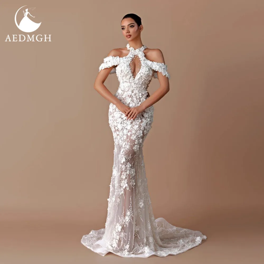 Aedmgh Русалка Сексуальные свадебные платья с открытыми плечами Vestido De Novia Кружевные аппликации 3D цветы Винтажное свадебное платье на заказ
Aedmgh Русалка Сексуальные свадебные платья с открытыми плечами Vestido De Novia Кружевные аппликации 3D цветы Винтажное свадебное платье на заказ