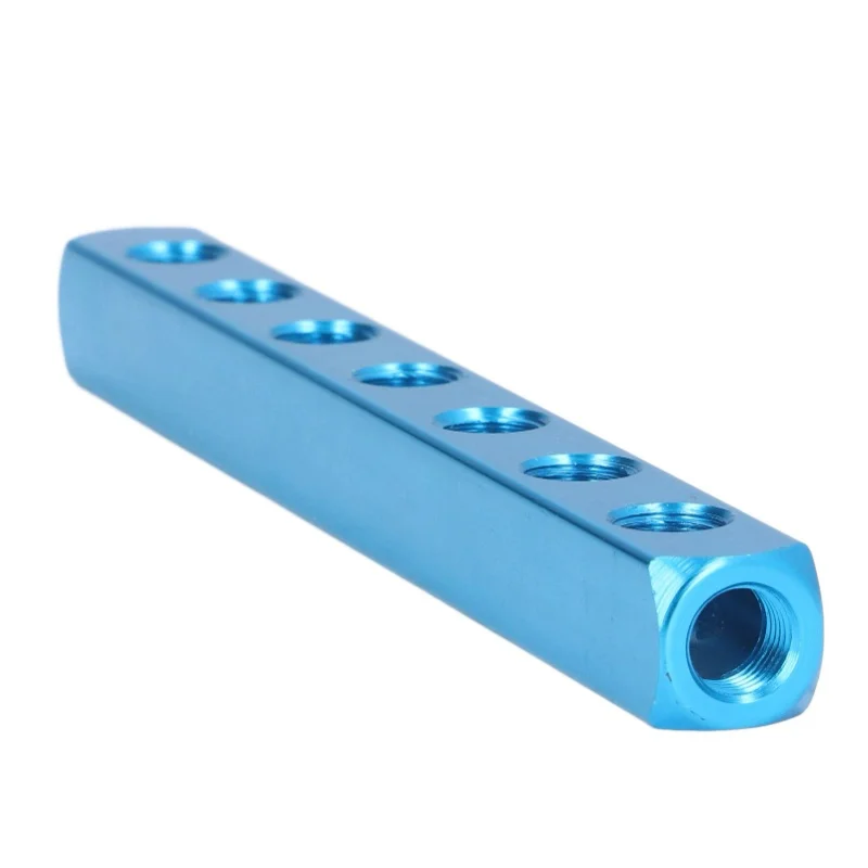 Pneumatic Manifold Block Splitter Aluminum Manifolds Air Distribution Blocks For Automation EquipmentAL-7
Pneumatic Manifold Block Splitter Aluminum Manifolds Air Distribution Blocks For Automation EquipmentAL-7