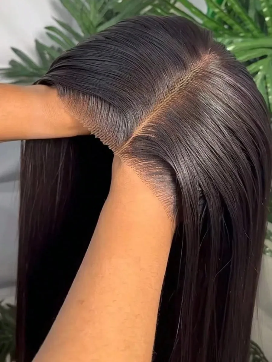 Длинный прямой парик из натуральных волос 40-42 дюйма, 13x6/13x4 HD, с прозрачной кружевной передней частью, натуральный черный цвет, без клея, для женщин.
Длинный прямой парик из натуральных волос 40-42 дюйма, 13x6/13x4 HD, с прозрачной кружевной передней частью, натуральный черный цвет, без клея, для женщин.