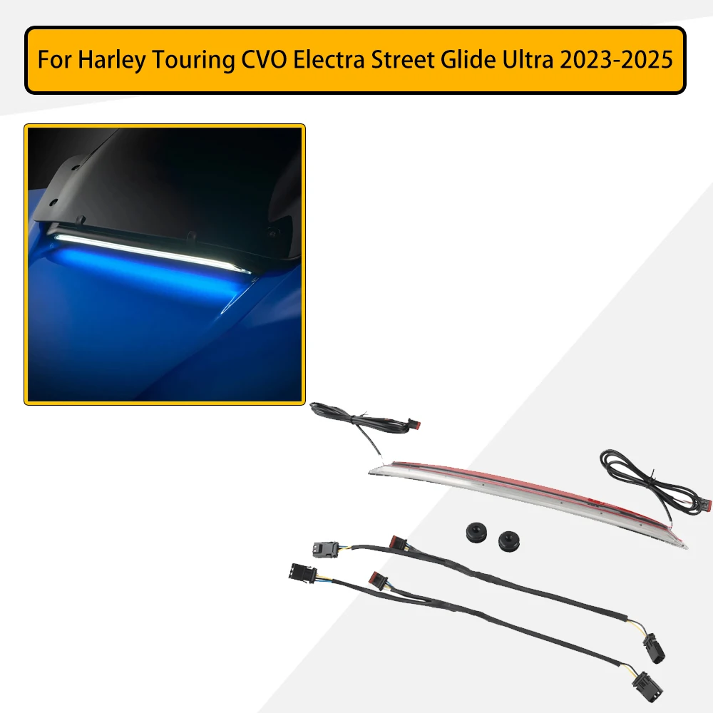 Высокояркий светодиодный центральный обтекатель лобового стекла, вентиляционный светильник для Harley Touring CVO Electra Street Glide Ultra 2023-2025
Высокояркий светодиодный центральный обтекатель лобового стекла, вентиляционный светильник для Harley Touring CVO Electra Street Glide Ultra 2023-2025