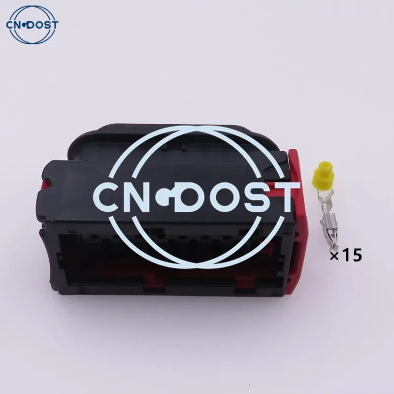 1 Set 15 Pin 1801326-1 AC Assembly Auto Headlamp Wiring Plug Automotive Waterproof Connector Car Headlight Cable Adapter
1 Set 15 Pin 1801326-1 AC Assembly Auto Headlamp Wiring Plug Automotive Waterproof Connector Car Headlight Cable Adapter
