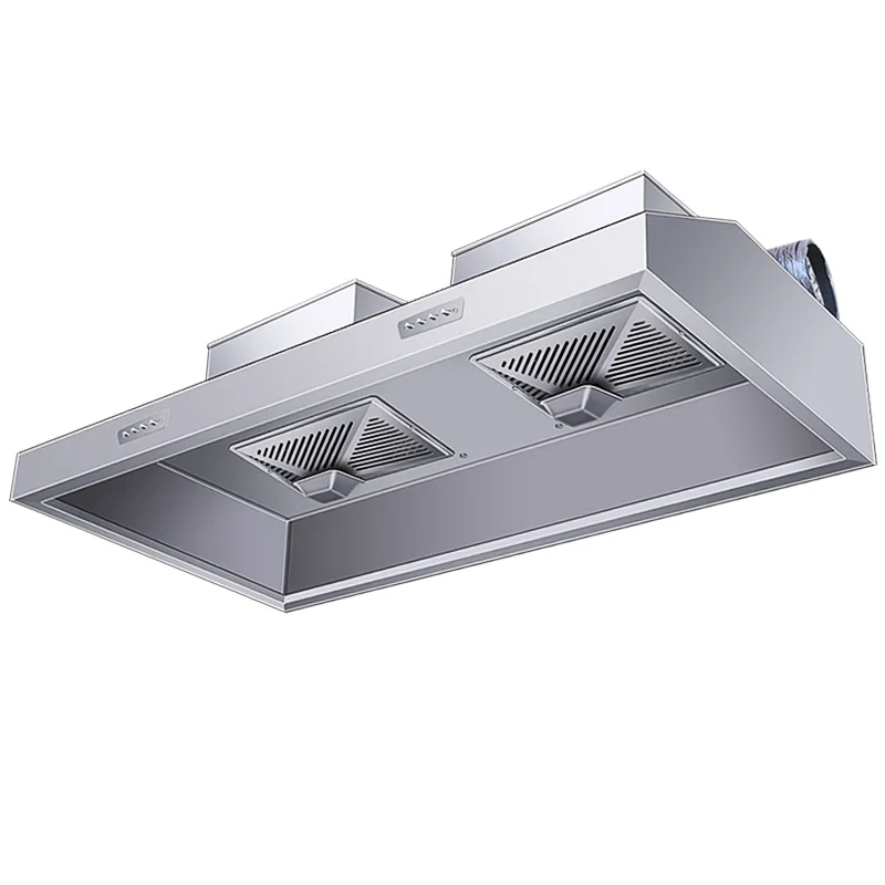 Commercial range hood stainless steel small 
Commercial range hood stainless steel small