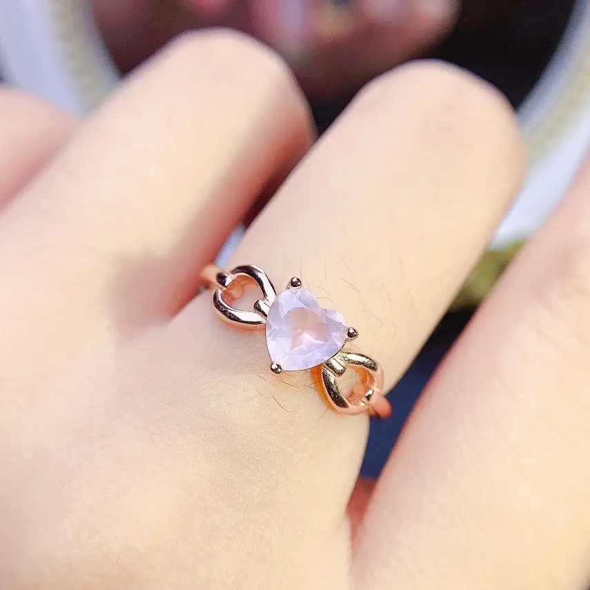 Beautiful Rose Quartz Heart Ring 925 Sterling Silver Rose Quartz Ring Engagement Wedding Promise Ring
Beautiful Rose Quartz Heart Ring 925 Sterling Silver Rose Quartz Ring Engagement Wedding Promise Ring