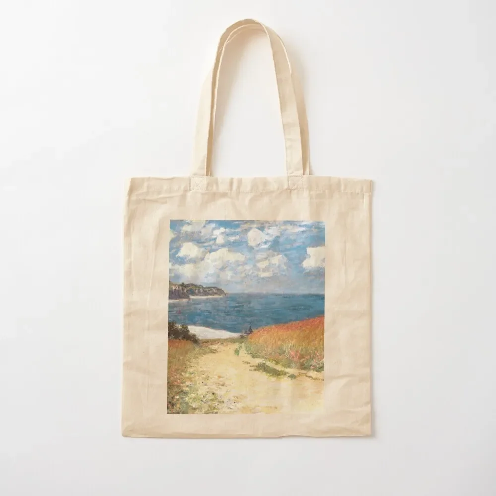 Claude Monet - Path in the Wheat in Pourville Tote Bag shopping bag logo Large bags for women Tote Bag
Claude Monet - Path in the Wheat in Pourville Tote Bag shopping bag logo Large bags for women Tote Bag