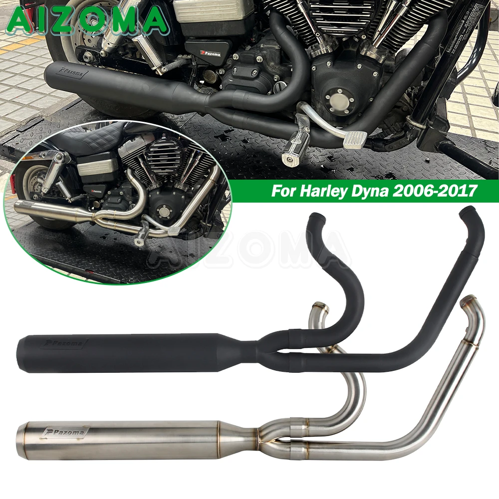 For Harley Dyna Street Bob FXDB Super Wide Glide FXD FXDWG 2006-17 Motorcycle Exhaust Muffler Pipe Complete System Exhaust Tube
For Harley Dyna Street Bob FXDB Super Wide Glide FXD FXDWG 2006-17 Motorcycle Exhaust Muffler Pipe Complete System Exhaust Tube