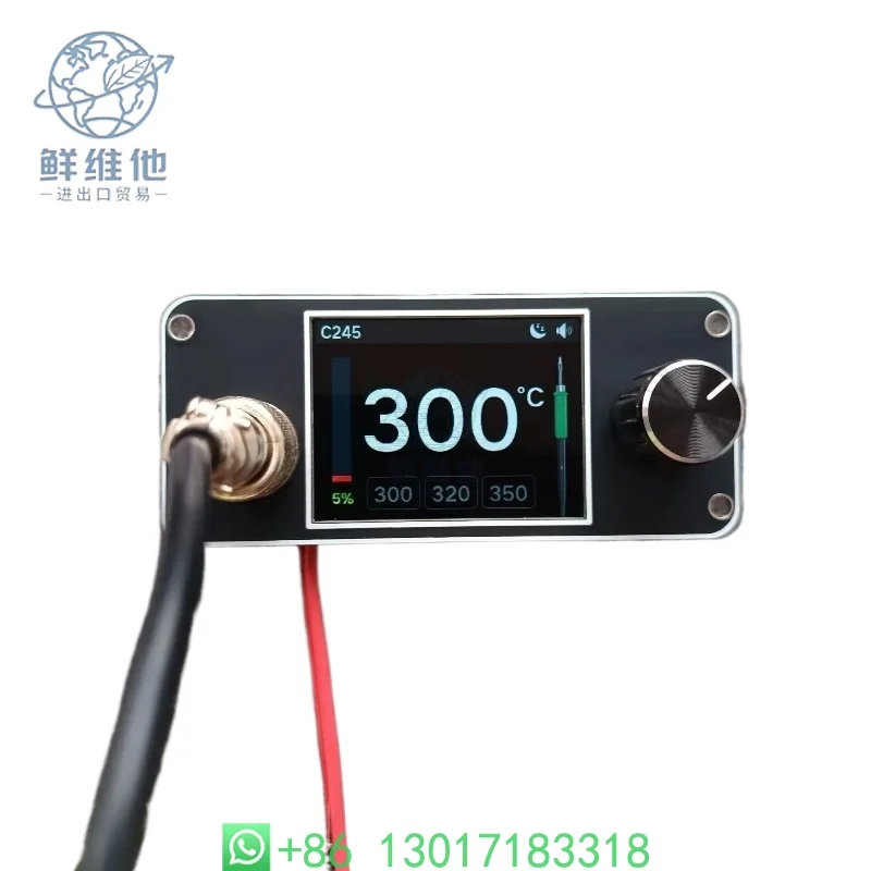 Black Simplified Main Control JBC245 210 T12 Universal Welding Platform Control Board DC 12-26V Universal, 2.0-inch Color Screen
Black Simplified Main Control JBC245 210 T12 Universal Welding Platform Control Board DC 12-26V Universal, 2.0-inch Color Screen