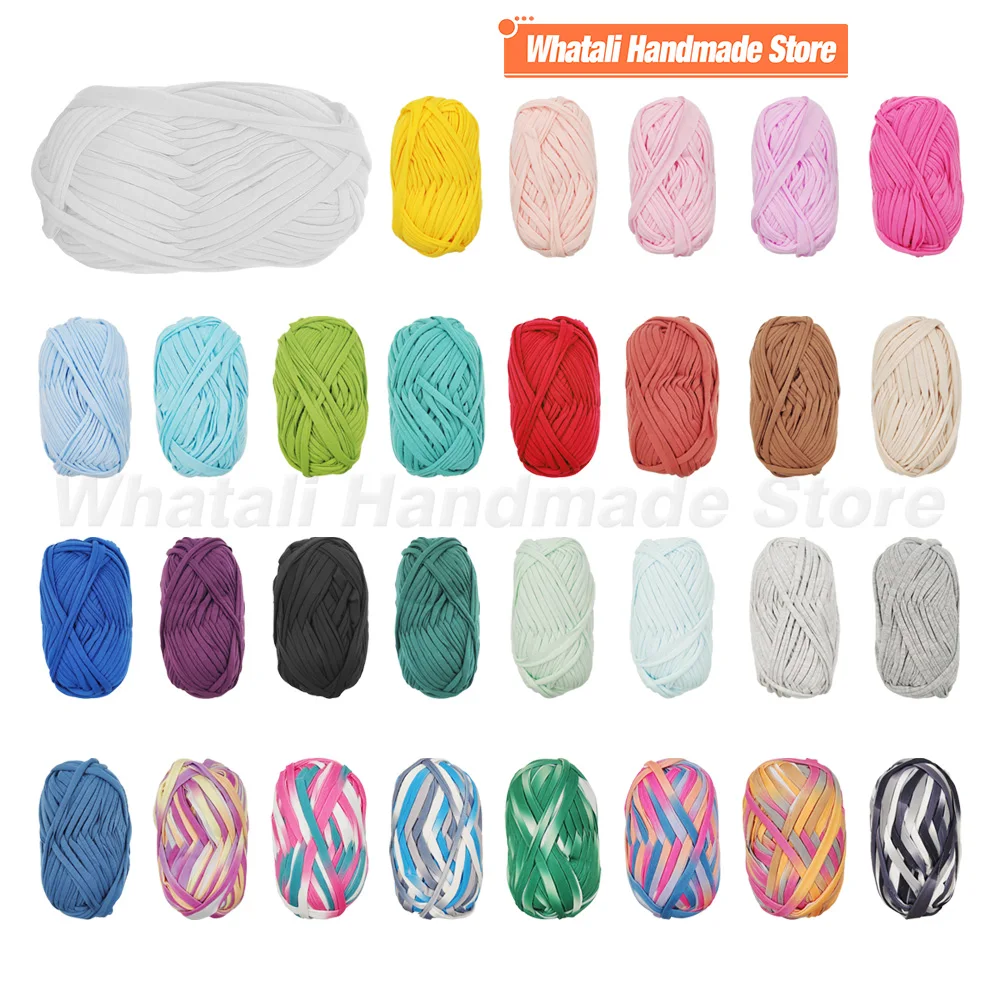 2Rolls 100g T Shirt Thick Soft Cloth Yarn Colorful Thick Knit Yarn For Hand Knitting Blanket Carpet Handbag Crochet Cloth Thread
2Rolls 100g T Shirt Thick Soft Cloth Yarn Colorful Thick Knit Yarn For Hand Knitting Blanket Carpet Handbag Crochet Cloth Thread