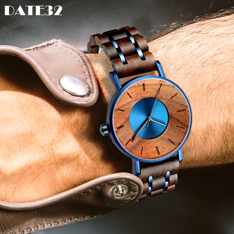Wooden Watch Men Quartz Watches Luxury Military Sports Metal Wood Wristwatch Waterproof Clock Male Business Relogio Masculino
Wooden Watch Men Quartz Watches Luxury Military Sports Metal Wood Wristwatch Waterproof Clock Male Business Relogio Masculino