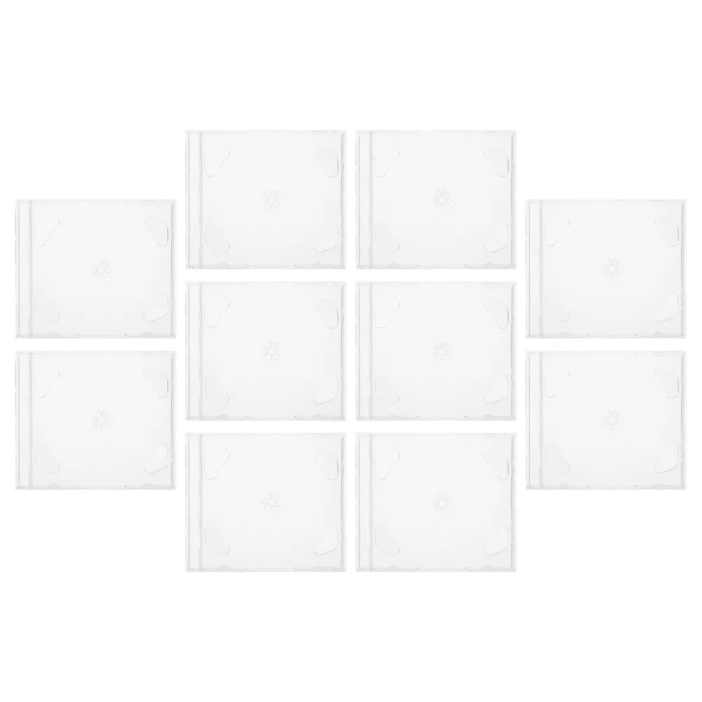 10 Pcs CD Case Dvd Portable Cd/dvd Storage Organizers Polystyrene Disc Holder Cases
10 Pcs CD Case Dvd Portable Cd/dvd Storage Organizers Polystyrene Disc Holder Cases