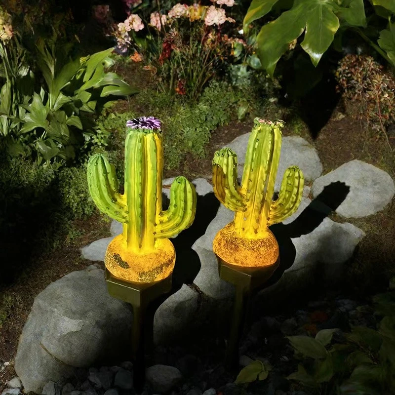 Creative Resin Cactus Solar Stake Lights Outdoor Lamp Waterproof Landscape Lighting For Garden Patio Lawn Yard Decoration
Creative Resin Cactus Solar Stake Lights Outdoor Lamp Waterproof Landscape Lighting For Garden Patio Lawn Yard Decoration