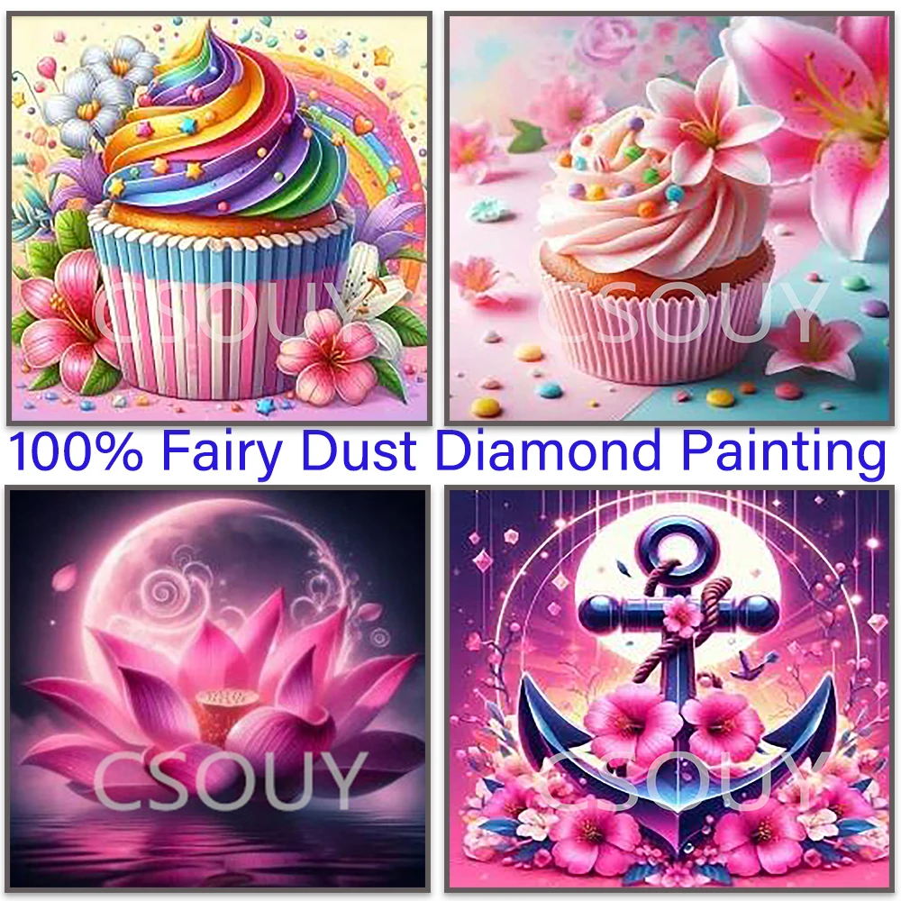 Cake Flower 5D Full Square Fairy Dust Stones Carystal,Diamond Painting with Rhinestones, Cross Stitch,Mosaic Embroidery,AB Drill 
Cake Flower 5D Full Square Fairy Dust Stones Carystal,Diamond Painting with Rhinestones, Cross Stitch,Mosaic Embroidery,AB Drill