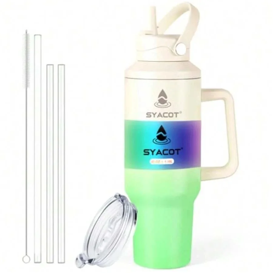 40 Oz Tumbler With Handle And Straw Or Convert To 40 Oz ulated Water Bottle Fits In Cup Holder. Stainless Steel Metal Water Fla
40 Oz Tumbler With Handle And Straw Or Convert To 40 Oz ulated Water Bottle Fits In Cup Holder. Stainless Steel Metal Water Fla