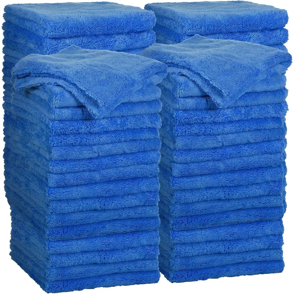 30-Pack 16x16" Edgeless 500 GSM Plush Microfiber Towels, Dark Blue – Car Drying Wash Polish Detailing Cloths
30-Pack 16x16" Edgeless 500 GSM Plush Microfiber Towels, Dark Blue – Car Drying Wash Polish Detailing Cloths