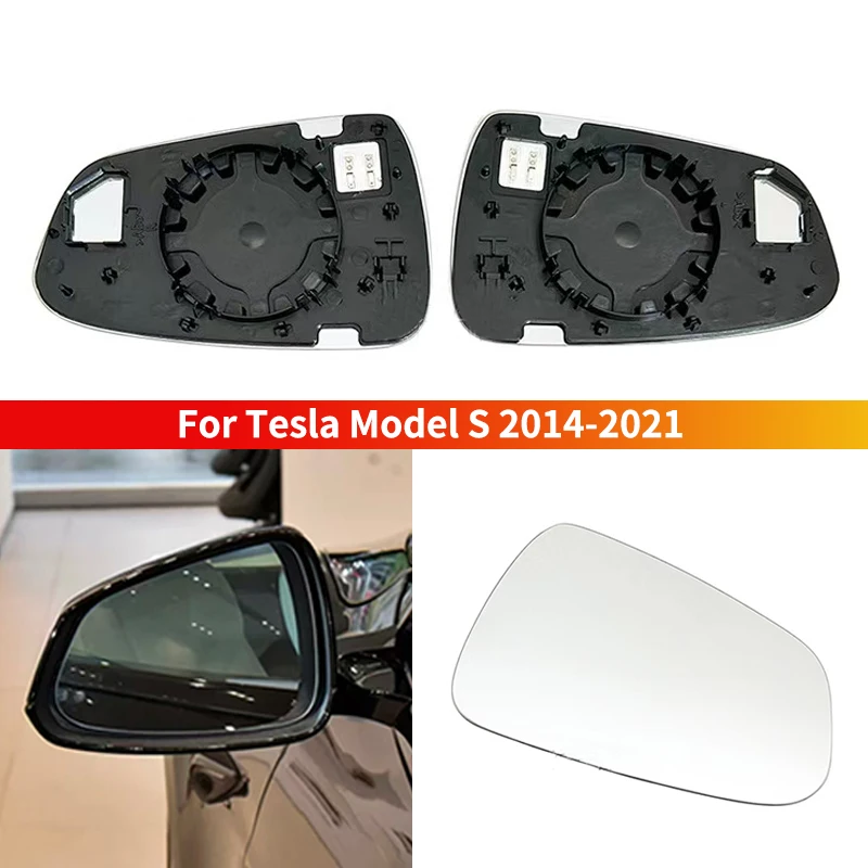For Tesla Model S 2014-2021 Car reverse lens rearview mirror Left/Right Side Heated Mirror Glass Rearview Mirror Glass Heating
For Tesla Model S 2014-2021 Car reverse lens rearview mirror Left/Right Side Heated Mirror Glass Rearview Mirror Glass Heating