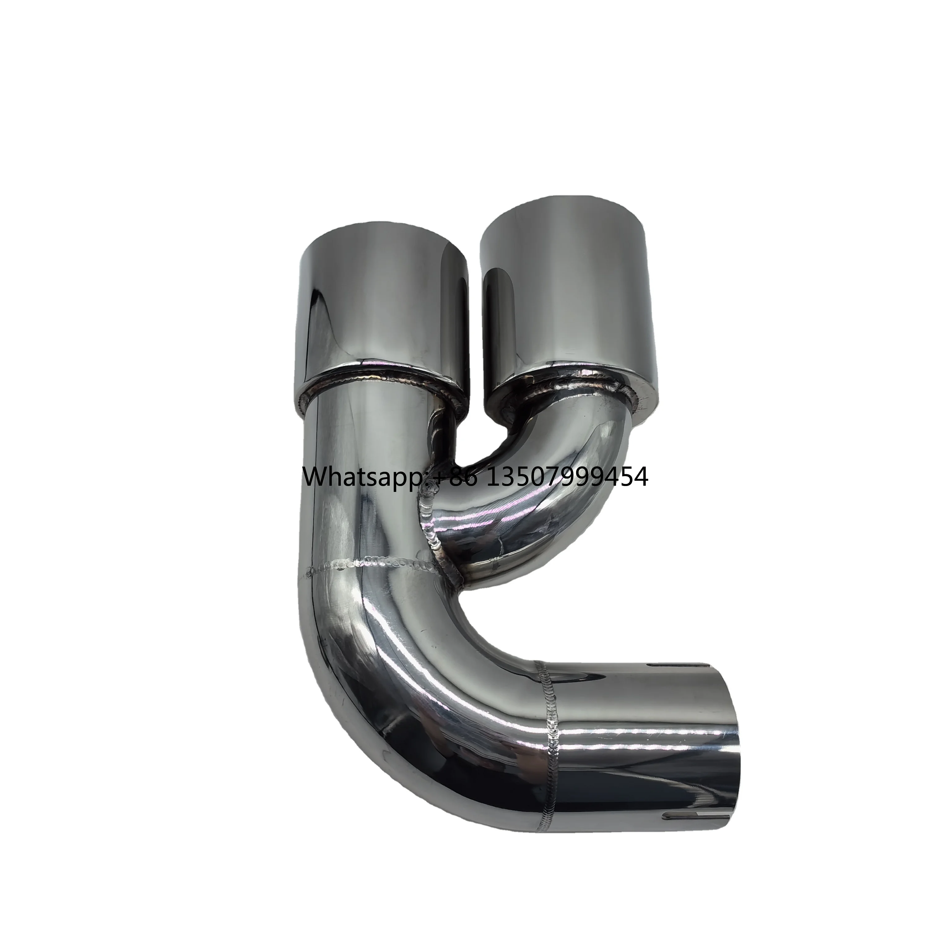 Universal Car Modified Exhaust Pipe Single Side Double Outlet Stainless Steel Silver Tail Pipe
Universal Car Modified Exhaust Pipe Single Side Double Outlet Stainless Steel Silver Tail Pipe