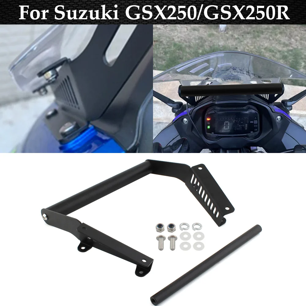 For Suzuki GSX250/GSX250R 2018-2026 Motorcycle GPS Smart Phone Navigation Mount Bracket Adapter Holder Support
For Suzuki GSX250/GSX250R 2018-2026 Motorcycle GPS Smart Phone Navigation Mount Bracket Adapter Holder Support