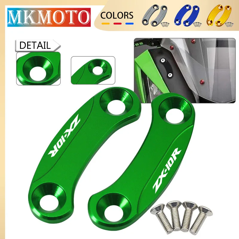 Newlest Motorcycle Mirror Hole Cover For ZX-6R 2019-2024 ZX-10R 2016-2024 NINJA400 2018-2024 CNC Windshield Mirror Driven Cap
Newlest Motorcycle Mirror Hole Cover For ZX-6R 2019-2024 ZX-10R 2016-2024 NINJA400 2018-2024 CNC Windshield Mirror Driven Cap