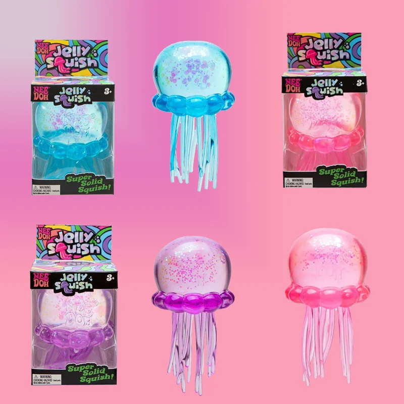 Needoh Jelly Squish Octopus Toy Cute Clear Non Toxic Pullable Slow Rising Squish Soft Squishy Sensory Desk Decor for Adults Gift
Needoh Jelly Squish Octopus Toy Cute Clear Non Toxic Pullable Slow Rising Squish Soft Squishy Sensory Desk Decor for Adults Gift