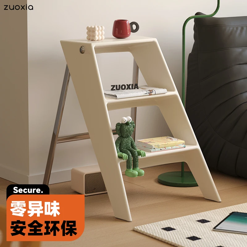 Folding indoor herringbone ladder Multifunctional storage three-step ladder Thickened anti-skid pedal ladder
Folding indoor herringbone ladder Multifunctional storage three-step ladder Thickened anti-skid pedal ladder