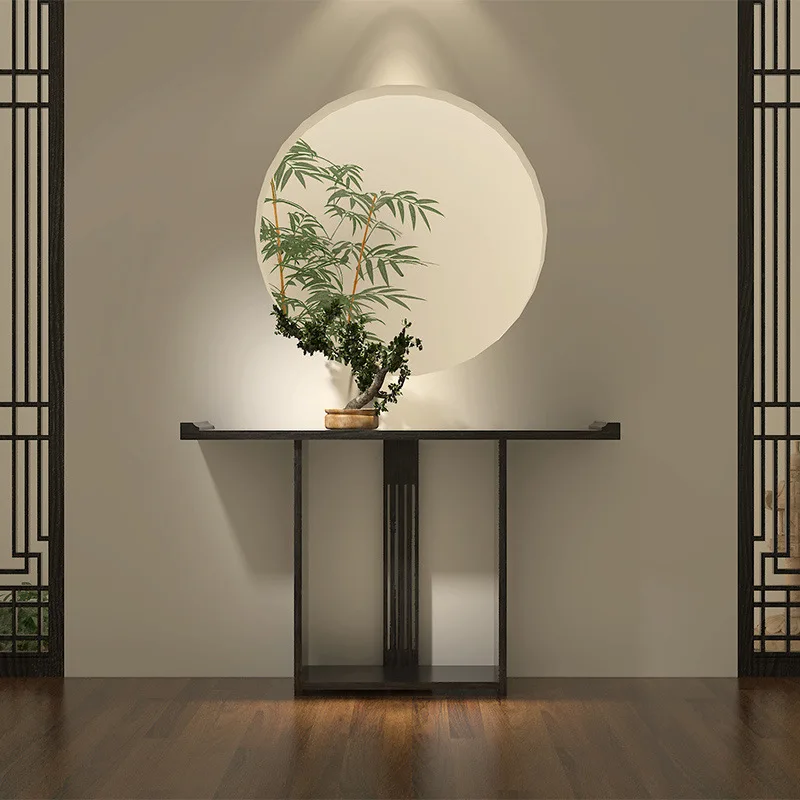 New Chinese-style entrance table Solid wood Zen strip case Antique corridor decoration end view Modern entranc
New Chinese-style entrance table Solid wood Zen strip case Antique corridor decoration end view Modern entranc