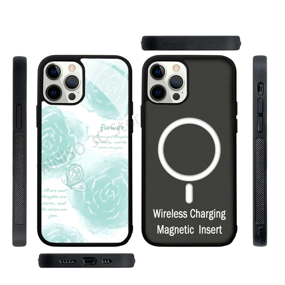 Green Flower Butterfly Phone Case Strong Magnetic For IPhone 15 14 13 Pro Max 11 12 Mini For Magsafe
Green Flower Butterfly Phone Case Strong Magnetic For IPhone 15 14 13 Pro Max 11 12 Mini For Magsafe