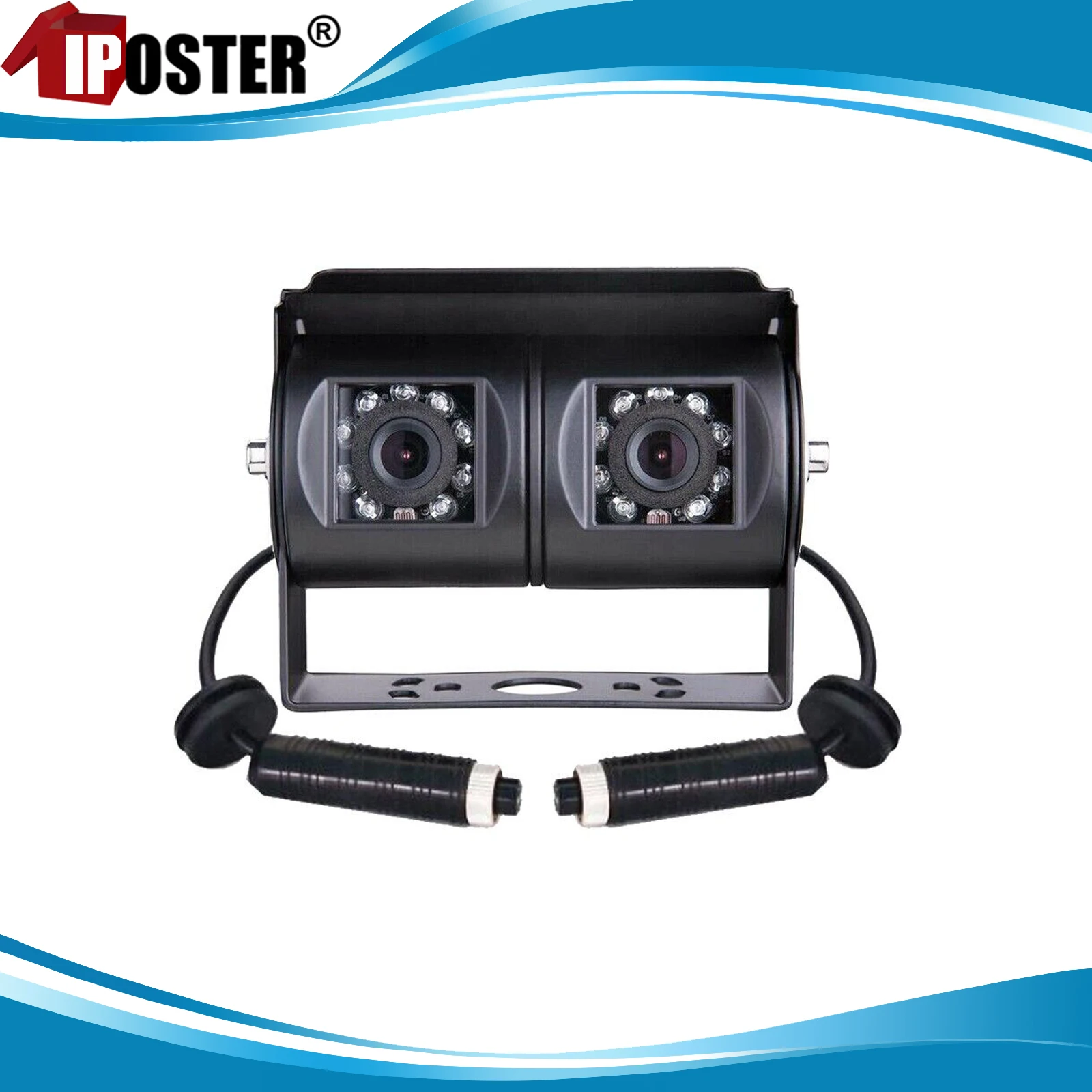 iPoster 4PIN Reversing Camera RV Backup Camera Twin Adjustable angle Lens 45+90 Degree Rear View Camera NTSC for Truck Trailer
iPoster 4PIN Reversing Camera RV Backup Camera Twin Adjustable angle Lens 45+90 Degree Rear View Camera NTSC for Truck Trailer