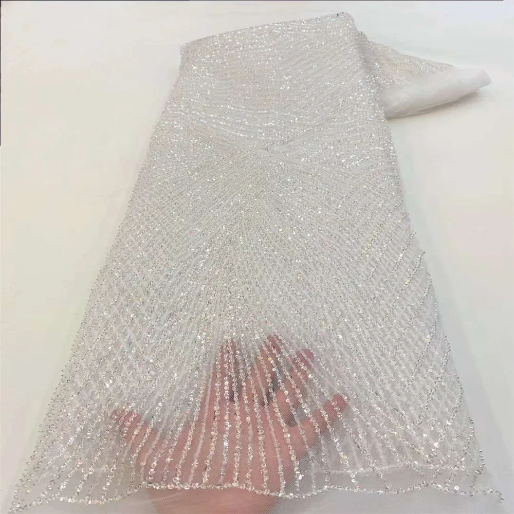 Latest African Lace 2023 High Quality Nigerian Fabrics Embroidery Sequins For Women Tulle Green Beaded Cloth Mesh Fabric x-0340
Latest African Lace 2023 High Quality Nigerian Fabrics Embroidery Sequins For Women Tulle Green Beaded Cloth Mesh Fabric x-0340