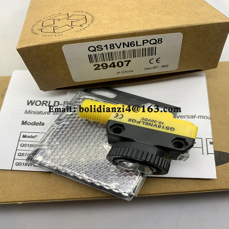 Original sensor QS18VP6FF100Q8 QS18VN6FF100Q8 QS18VP6DQ1 QS18VN6DQ1 QS18VP6LVQ1 QS18VN6LVQ1 QS18VP6LPQ1 QS18VN6LPQ1
Original sensor QS18VP6FF100Q8 QS18VN6FF100Q8 QS18VP6DQ1 QS18VN6DQ1 QS18VP6LVQ1 QS18VN6LVQ1 QS18VP6LPQ1 QS18VN6LPQ1