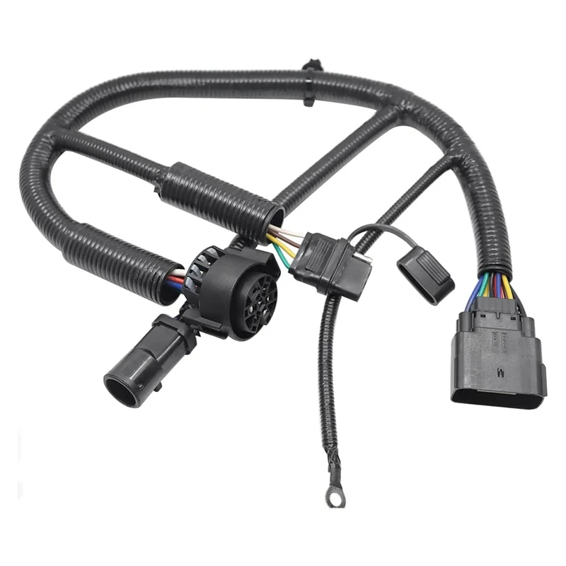 For Ford F-150 2005-2008 Lincoln Mark LT 2006-2008 Wiring Harness 5L3Z13A576BA 5L3Z-13A576-BA 7-Pin Trailer Connector
For Ford F-150 2005-2008 Lincoln Mark LT 2006-2008 Wiring Harness 5L3Z13A576BA 5L3Z-13A576-BA 7-Pin Trailer Connector