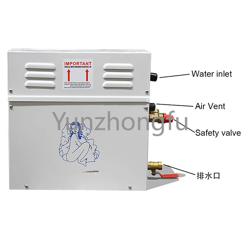 Machine 220V With Digital Controller 3KW/4.5KW Steam Generator Sauna Steam Bath Machine For Home Sauna Room SPA Fumigation
Machine 220V With Digital Controller 3KW/4.5KW Steam Generator Sauna Steam Bath Machine For Home Sauna Room SPA Fumigation