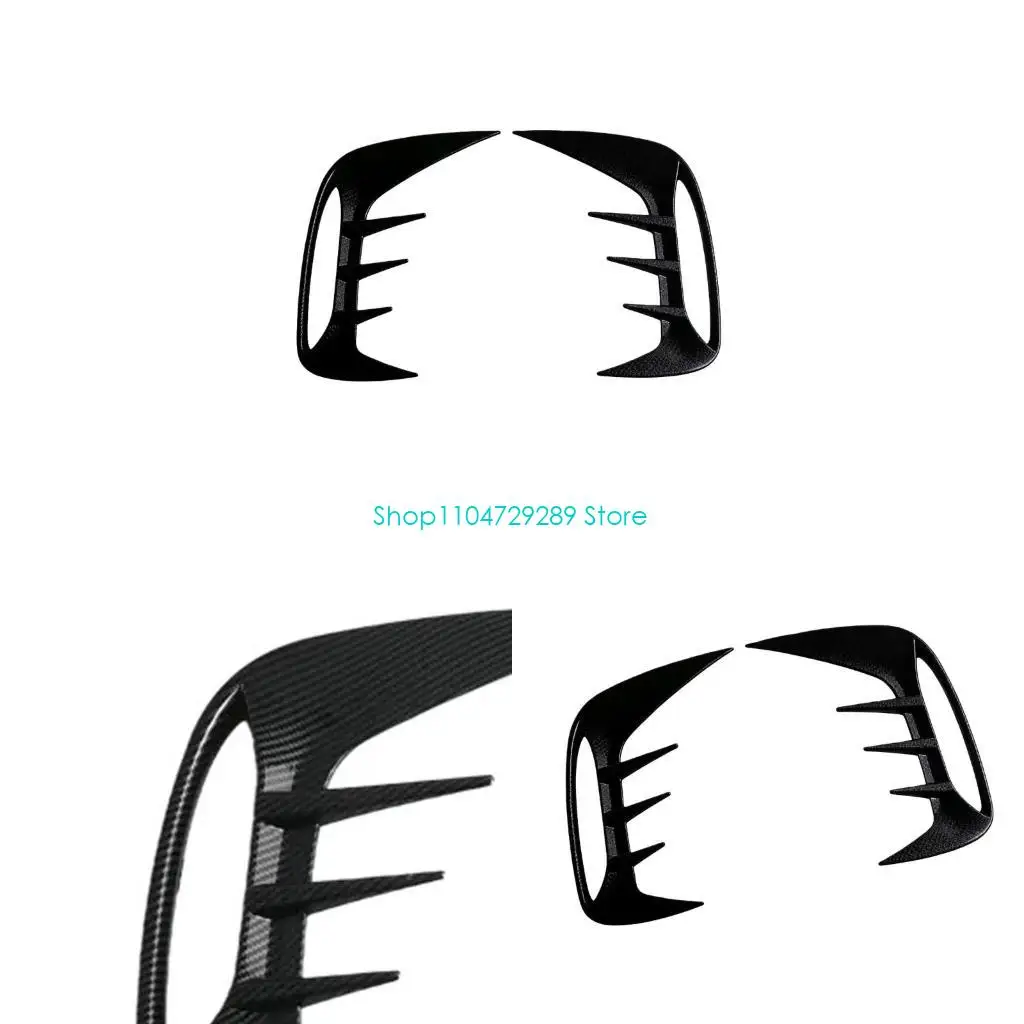 D8KE Weatherproof ABS Front Rear Bumper Cover Set Long Lasting Fog Light Cover Decorative Housing Suitable Pair for MG3 2025
D8KE Weatherproof ABS Front Rear Bumper Cover Set Long Lasting Fog Light Cover Decorative Housing Suitable Pair for MG3 2025