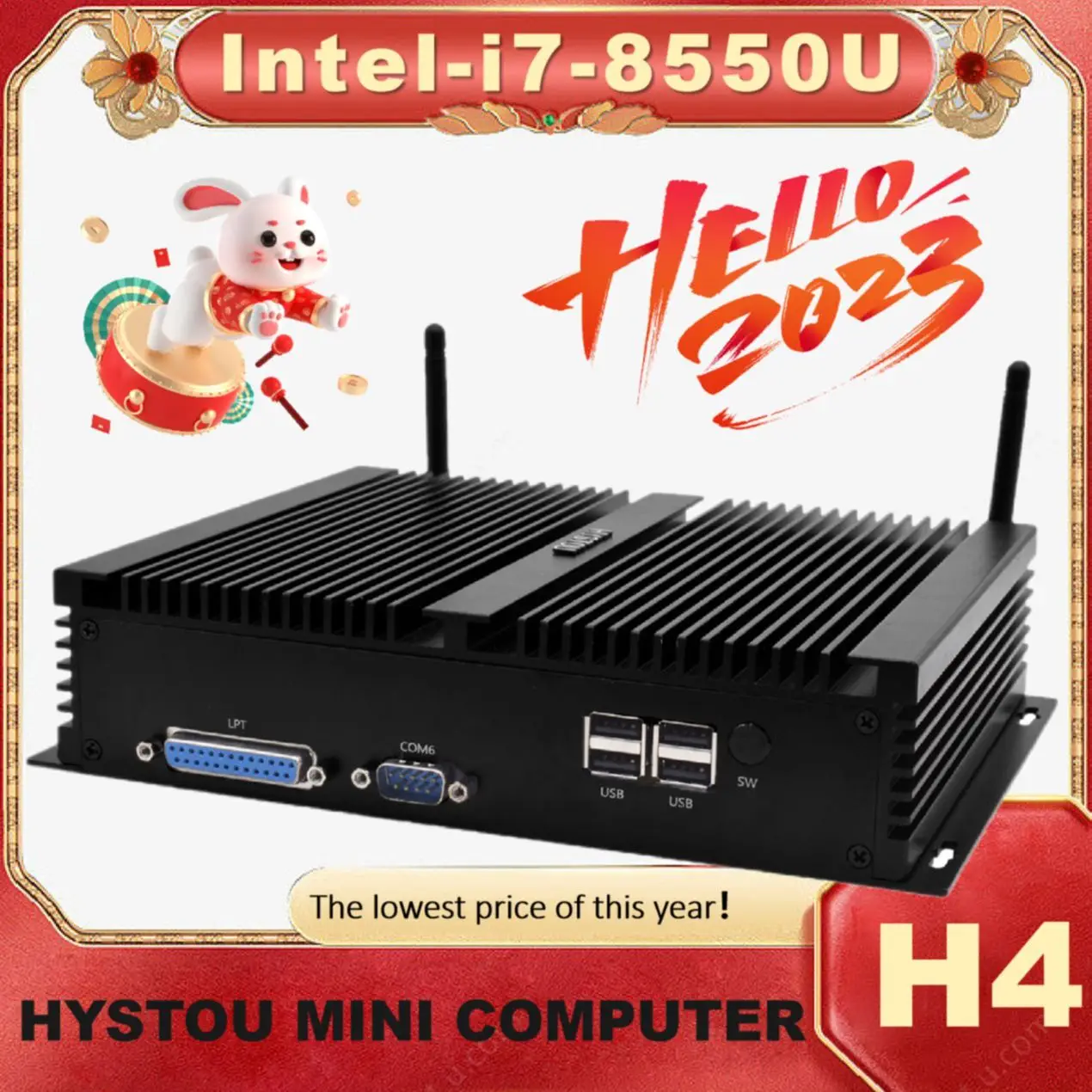 Новогодняя распродажа с завода Intel 8-го поколения Core i5 i7 6 * COM WIFI DP EDP VSGA HD Quad Process Fanless Mini Industrial PC
Новогодняя распродажа с завода Intel 8-го поколения Core i5 i7 6 * COM WIFI DP EDP VSGA HD Quad Process Fanless Mini Industrial PC