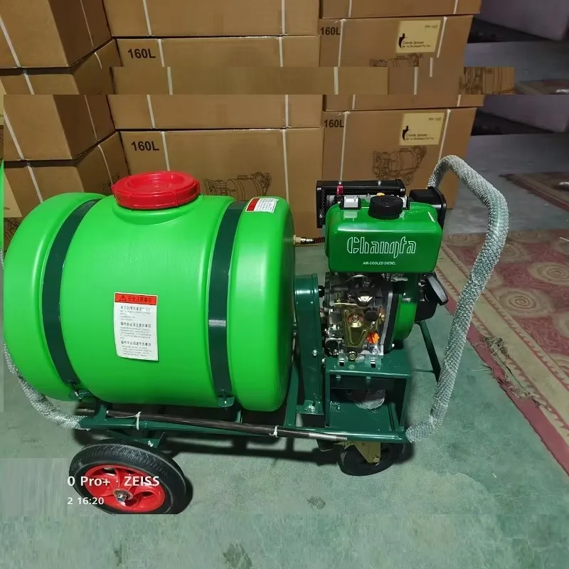 Diesel Powered Trolley Sprayer 160300L High Pressure Pump High Productivity Agricultural Orchard Farming Sprayer 4-Year
Diesel Powered Trolley Sprayer 160300L High Pressure Pump High Productivity Agricultural Orchard Farming Sprayer 4-Year