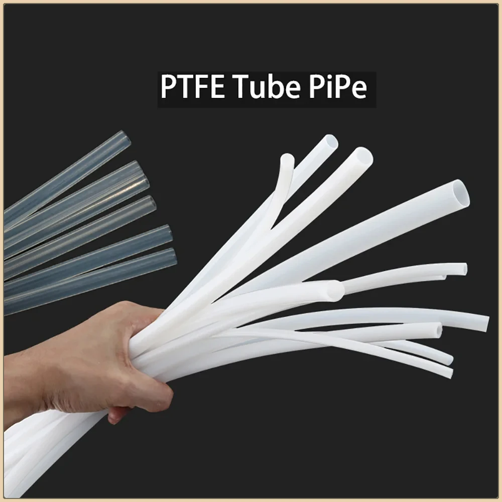 PTFE Tube PiPe ID 0.8mm to 18mm Filament Transparent White High Temperature Corrosion Resistance Machine 3d Printer Part Pipe
PTFE Tube PiPe ID 0.8mm to 18mm Filament Transparent White High Temperature Corrosion Resistance Machine 3d Printer Part Pipe