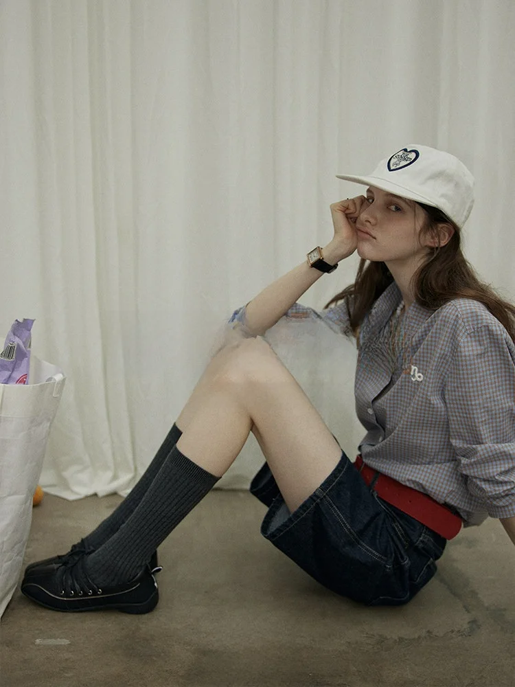 Classic Plaid Collared Casual irt Women's Cotton Long Sve Breathable Comfortable Commute Sle Loose Fit irt
Classic Plaid Collared Casual irt Women's Cotton Long Sve Breathable Comfortable Commute Sle Loose Fit irt