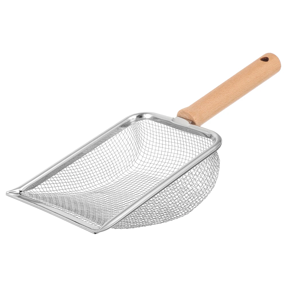 Stainless Steel Wood Litter Scooper Reptile Terrarium Cleaning Tool Durable Sifter Easy Filter Reusable Scoop Gift Option
Stainless Steel Wood Litter Scooper Reptile Terrarium Cleaning Tool Durable Sifter Easy Filter Reusable Scoop Gift Option