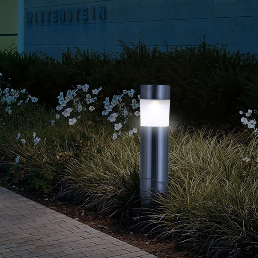 Solar Lawn Light Stainless Steel Cylindrical Outdoor Lamp Automatic Charging For Garden Pathway Deck Pool Party Decor
Solar Lawn Light Stainless Steel Cylindrical Outdoor Lamp Automatic Charging For Garden Pathway Deck Pool Party Decor